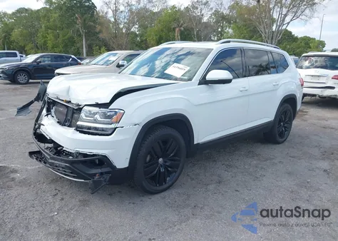 2019 Volkswagen Atlas 3.6L V6 Sel Premium z USA, uszkodzony, nr VIN 1V2NR2CA6KC534101